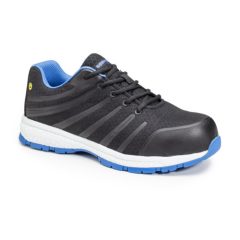 GALAXITE S1P SRC ESD FEKETE/KÉK SPORT VÉDŐCIPŐ