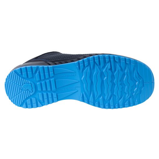 CLAW RESIST S3 SRC FEKETE/KÉK HÁLÓS VÉDŐFÉLCIPŐ