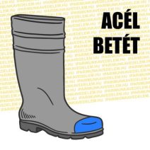 Acélbetétes munkavédelmi csizma