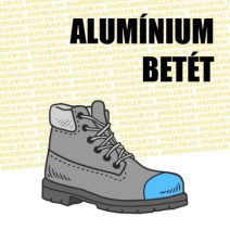Alumínium betétes munkavédelmi bakancs
