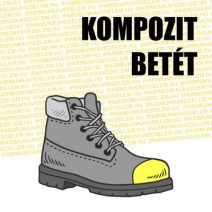 Kompozit betétes munkavédelmi bakancs