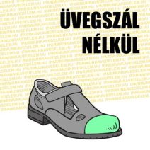 Üvegszálas munkavédelmi szandál, papucs
